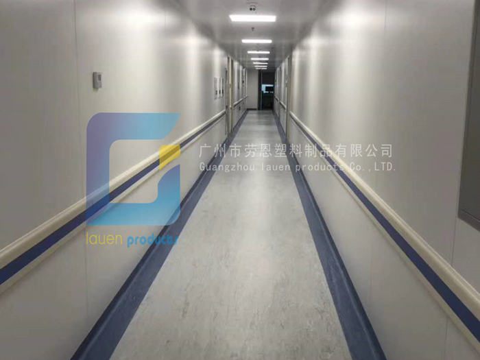 【福建厦门】厦门大学附属医院防撞护墙板、防撞护墙角安装效果呈现